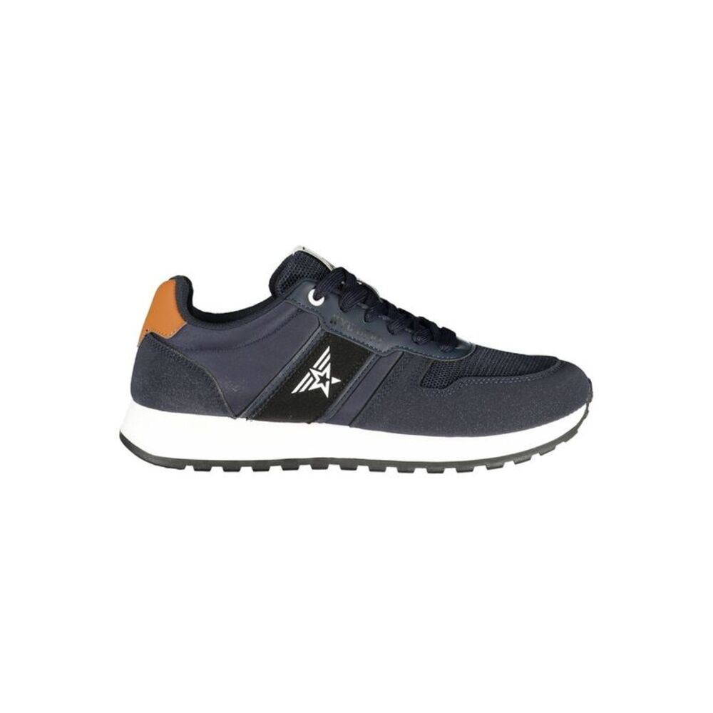Avirex Blue Polyurethane Men's Men's Sneaker
